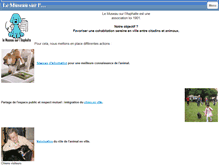 Tablet Screenshot of lemuseau.fr